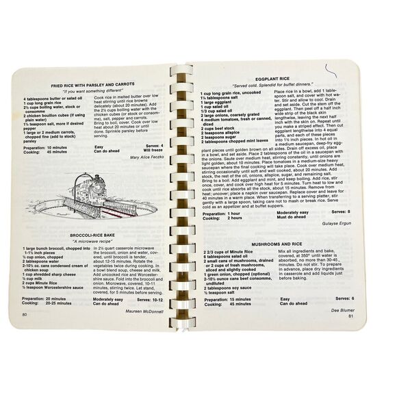 Specialities Of Our House Cookbook Vintage 1982 Doctors Hospital Service League - Picture 4 of 10